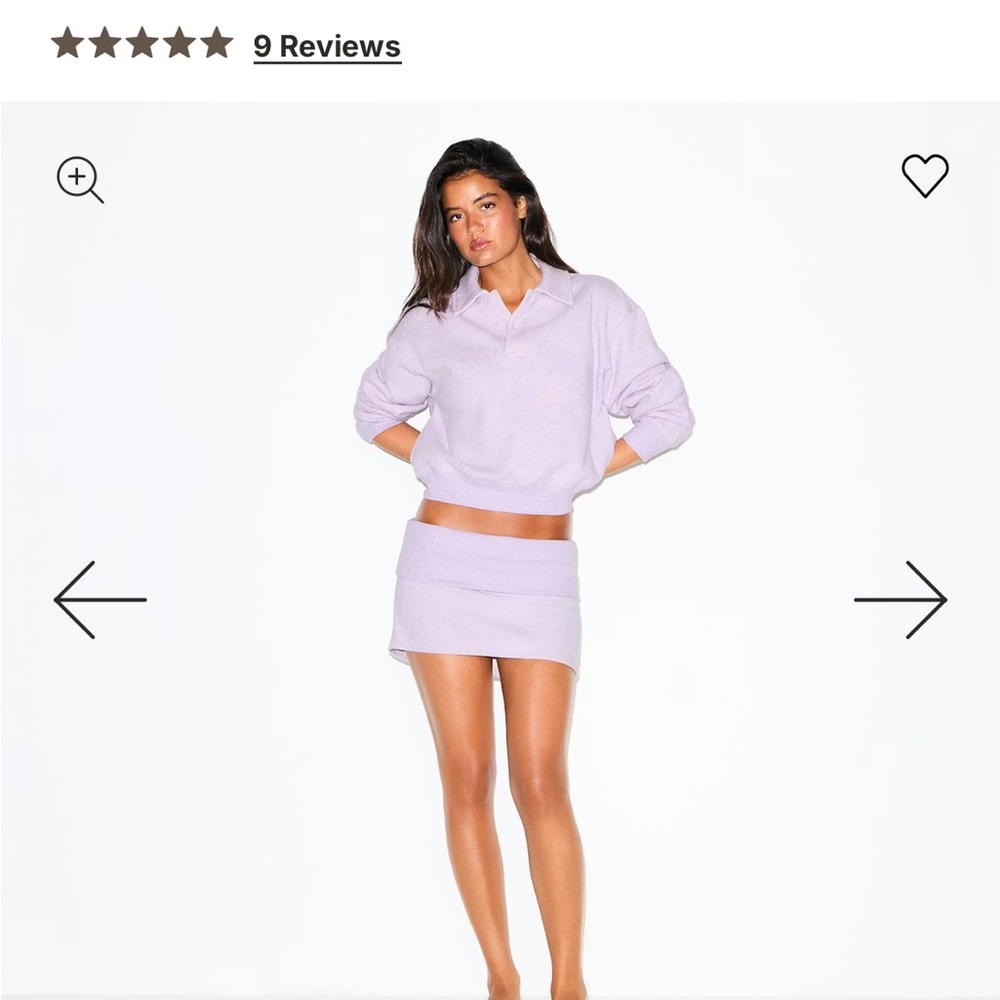 SKIMS Polo Sweatshirt